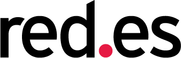 Logotipo de red.es, entidad pública dedicada a la promoción de la transformación digital en España.